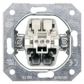 SIEMENS Механизм 1-клавишного выключателя / переключателя с 2-х мес 10А